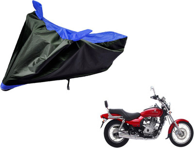 Flipkart SmartBuy Two Wheeler Cover for Bajaj(Avenger 220 DTS-i, Black, Blue)