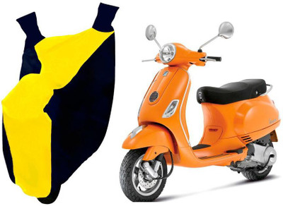 Auto Kite Two Wheeler Cover for Piaggio(Vespa, Yellow, Blue)