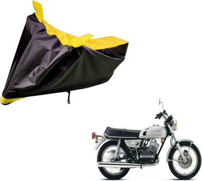 Flipkart SmartBuy Two Wheeler Cover for Yamaha(RD 350, Black, Yellow)