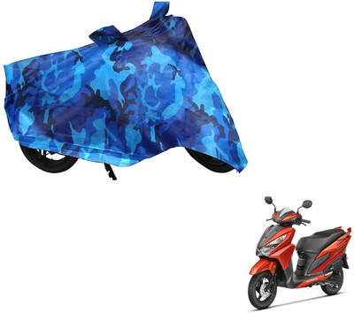 Auto Hub Two Wheeler Cover for Honda(Grazia, Multicolor)