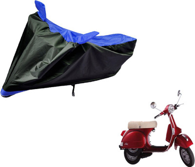 Flipkart SmartBuy Two Wheeler Cover for LML(Star Euro, Black, Blue)