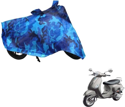 Auto Hub Two Wheeler Cover for Universal For Bike(Vespa VXL, Multicolor)