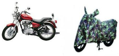 TGP GROUP Waterproof Two Wheeler Cover for Royal Enfield(Twin spark, Multicolor)