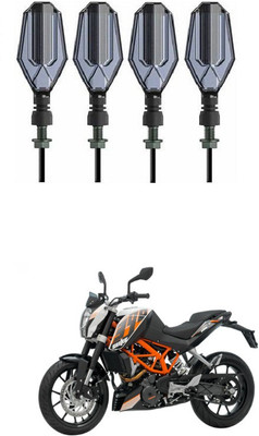 PRTEK Front, Side LED Indicator Light for KTM Duke 390(Blue, Yellow)