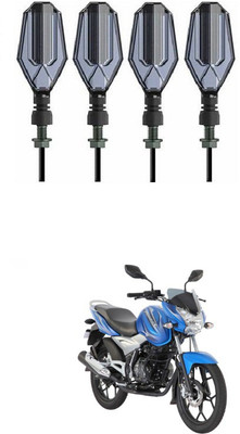 PRTEK Front, Side LED Indicator Light for Bajaj Discover 125 DTS-i(Blue, Yellow)