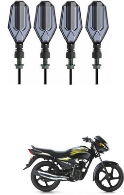 PRTEK Front, Side LED Indicator Light for TVS Star City(Blue, Yellow)