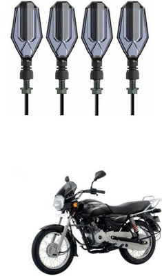 PRTEK Front, Side LED Indicator Light for Bajaj Universal For Bike(Blue, Yellow)
