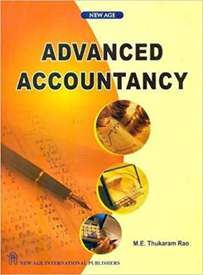 Advanced Accountacy(English, Paperback, Thukaram Rao M.E.)