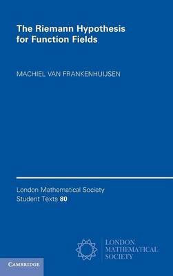 The Riemann Hypothesis for Function Fields(English, Hardcover, Frankenhuijsen Machiel van)