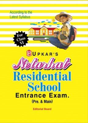 Netarhat Residential School Entrance Exam. (Pre. & Main)