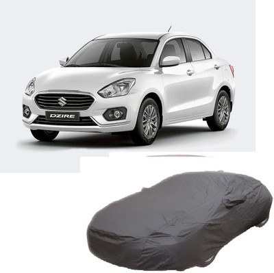 COVERPLANET Car Cover For Maruti Suzuki Swift Dzire (With Mirror Pockets)(Grey)