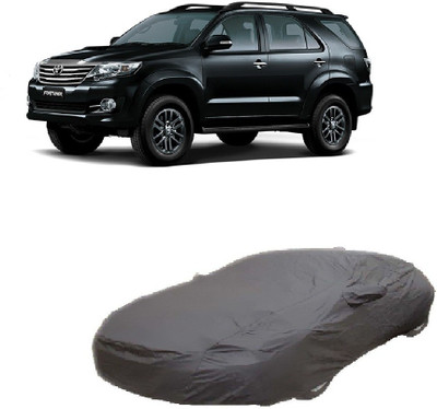 ANLOPE Car Cover For Toyota Fortuner Old (With Mirror Pockets)(Grey)