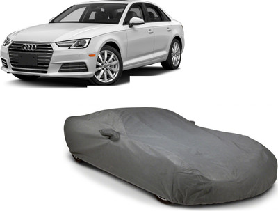 ANLOPE Car Cover For Audi A4 (With Mirror Pockets)(Grey)