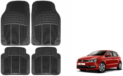 Auto Oprema Rubber Standard Mat For  Volkswagen Polo(Black)