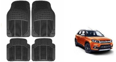 Auto Oprema Rubber Standard Mat For  Maruti Suzuki Vitara Brezza(Black)
