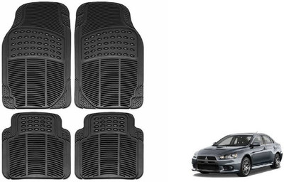 Auto Oprema Rubber Standard Mat For  Mitsubishi Lancer(Black)