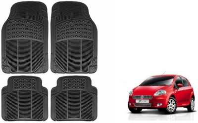 Auto Oprema Rubber Standard Mat For  Fiat Punto(Black)