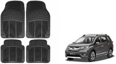Auto Oprema Rubber Standard Mat For  Honda BRV(Black)