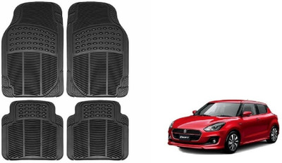Auto Oprema Rubber Standard Mat For  Maruti Suzuki Swift(Black)