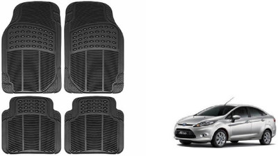 Auto Oprema Rubber Standard Mat For  Tata Indica V2(Black)