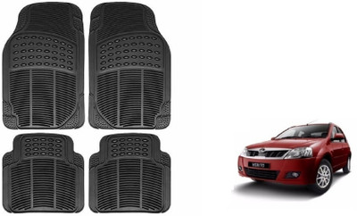 Auto Oprema Rubber Standard Mat For  Mahindra Verito(Black)