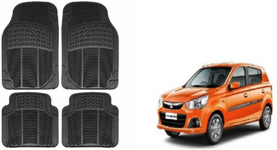 Auto Oprema Rubber Standard Mat For  Maruti Suzuki Alto K10(Black)