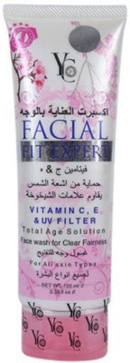 YC FACIAL FIT EXPERT FOR VITAMIN C,E & UV FILTER FACE WASH Face Wash(100 ml)