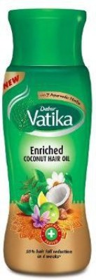 vatika Enriched Coconut Hair Oil For Hair Fall Control For...