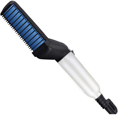 Shine World Electric Hair Comb Quick Hair Styler for Men Hair Straightener(Blue)