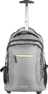 NOVEX 15.6 inch Trolley Laptop Strolley Bag(Grey)