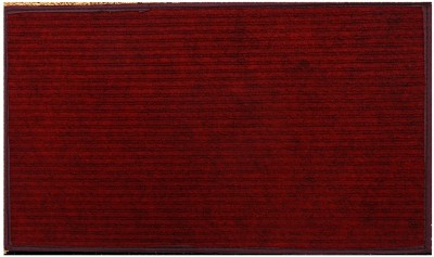 KUBER INDUSTRIES Microfiber Door Mat(Maroon, Free)