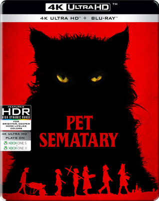 Pet Sematary (2019) (Steelbook) (4K UHD & HD) (2-Disc)(4K(UHD) Blu-ray English)