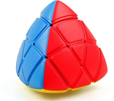 D ETERNAL Mastermorphix High Speed Stickerless Pyramid Magic Cube,Multicolor(1 Pieces)