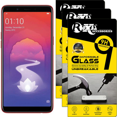Roxel Impossible Screen Guard for Realme 1 (Diamond Red, 64 GB) (4 GB RAM)(Pack of 3)
