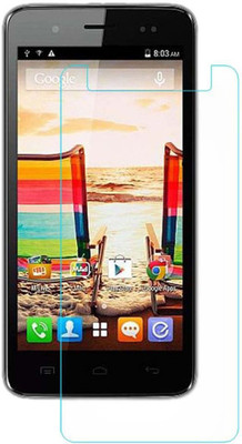 CHAMBU Tempered Glass Guard for Micromax Canvas Fun A63(Pack of 1)