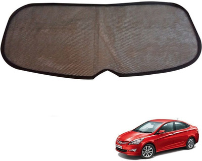 KOZDIKO Rear Window Sun Shade For Hyundai Fluidic Verna 4S(Black)