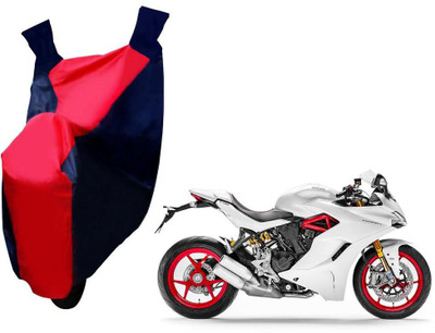 Auto Kite Two Wheeler Cover for Ducati(SS, Red, Blue)