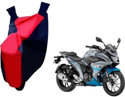 Auto Kite Two Wheeler Cover for Yamaha(Fazer, Red, Blue)
