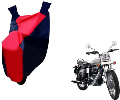 Auto Kite Two Wheeler Cover for Royal Enfield(Twin spark, Red, Blue)