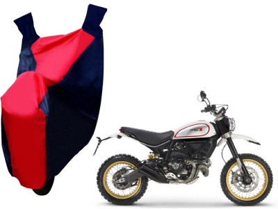 Auto Kite Two Wheeler Cover for Ducati(Scrambler, Red, Blue)