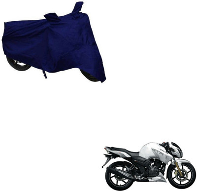AuTO ADDiCT Two Wheeler Cover for TVS(Apache RTR 180, Blue)