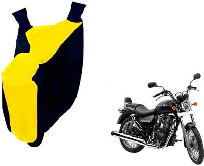 Auto Kite Two Wheeler Cover for Royal Enfield(Thunderbird 350, Yellow, Blue)