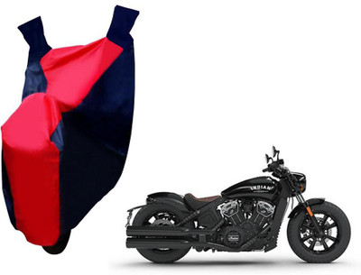 Auto Kite Two Wheeler Cover for LML(Bobber 350, Red, Blue)