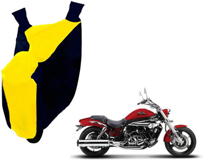 Auto Kite Two Wheeler Cover for Hyosung(Aquila Pro 650, Yellow, Blue)