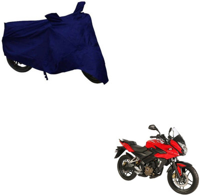 KOZDIKO Two Wheeler Cover for Bajaj(Pulsar 220 DTS-i, Blue)