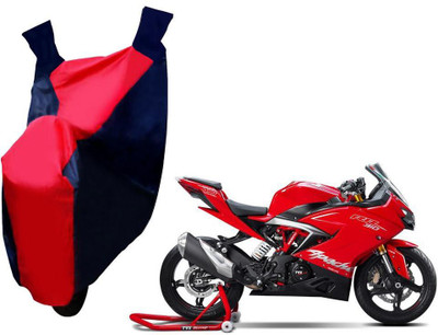 Auto Kite Two Wheeler Cover for TVS(Apache, Red, Blue)