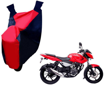 Auto Kite Two Wheeler Cover for Bajaj(Pulsar 135 LS DTS-i, Red, Blue)