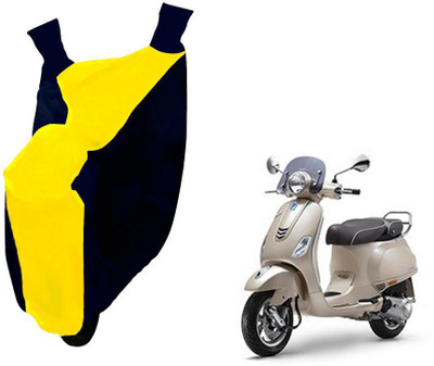 Auto Kite Two Wheeler Cover for Piaggio(Vespa, Yellow, Blue)