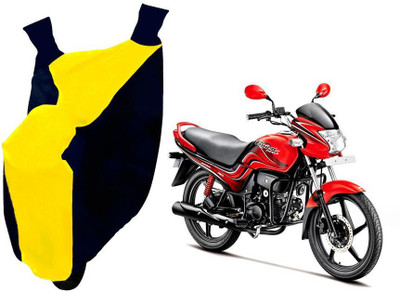 Auto Kite Two Wheeler Cover for Hero(Passion Xpro, Yellow, Blue)