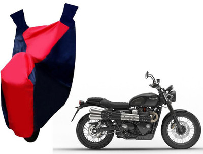 Auto Kite Two Wheeler Cover for Triumph(Scrambler, Red, Blue)